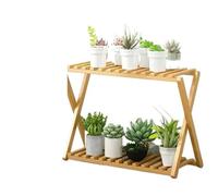 flower stand Living Room Balcony Pots Outdoor Furniture Wooden Multilayer Minimalist Display Shelf Organizer Flower Holder Plant Stand(Original 70cm)