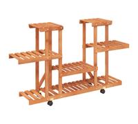 Flower Stand Plant Stand Flower Pot Holder Planter Rack Solid Wood Fir vidaXL
