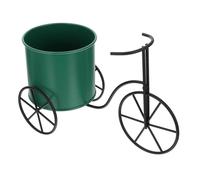Flower Stand Trolley Bicycles Shape Rustic Design Desktop Decoration For Office 25X15.5X10CM 1Pack