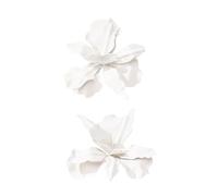 Flower Statement Earrings Modern Ear Jewelry Woman Stylish Studs Alloy Texture For Various Occasion Flower Studs Earrings