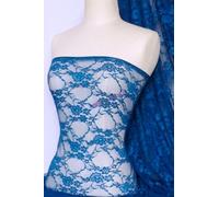 Flower Stretch Lace Fabric | Dressmaking & Dance Wear Material | Sold By The Metre | Same Day Dispatch | By Tia Knight