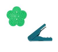 Flower Stripper 2Pcs Rose Thorn Trimmer ABS Metal Flower Removal Tool Stem Stripper Garden Arrangement Leaf(Green)