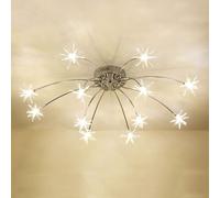 Flower Style Lampshade,Bright Flushed Ceiling Light Fixture,Northern Europe Art Stars Ceiling,Light