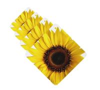 Flower Sunflower Car Air Freshener Cards for Women Men 4 Pack Cute Car Accessories Long Lasting Scent Car Diffuser Hanging Auto Aromatherapy Tablets Car Fresheners Gifts