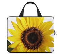 Flower Sunflower Laptop Bag Durable Laptop Sleeve Water-Resistant Notebook Bag for Computer Or Tablet