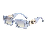 Flower Sunglasses, Fashionable Men's and Women's Small Frame Concave Shaped Sunglasses, Personalized Decorative Glasses (leopard,Casual)