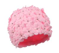 Flower Swim Cap Bathing Caps for Women Swimming Caps Swim Turban Pool Hair Protection Non Waterproof Swim Hat