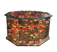 Flower Table Lamp, Flower Lights for Bedroom | Handmade Musical Decorative Night Lights Making Kit,Handmade Music Box with Flower Lamp, Factory Kit