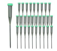 Flower Test Tubes, to Keep Plants and Flowers Fresh | Green 30 Pieces Stem Water Tubes | Gardening Supplies for Crafts Tips Bud Holder Lily Roots Sleeves Rack Test Stamens Milkweed Home Living Room
