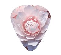 Flower Texture guitar pick set, 3 different thicknesses, 12 pieces for a variety of instruments