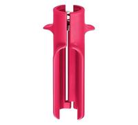 Flower Thorn Remover Save Effort Rose Thorn Remover Plant Stripping Tool Leaves Removal Stem Stripper Plastic Easy-to-Use for Flower Shop Home Gardening(Red)