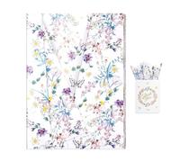 Flower Tissue Paper,30sheets 50x35cm,Floral Flower Tissue Paper Sheets for Wrapping Gifts & Packaging,for Wrapping Gifts Birthday Party Wedding