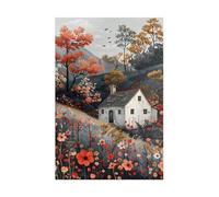 Flower Tree House Jigsaw Puzzles for Adults 1500 Challenging & Brainteasing Adults Jigsaws Puzzle Puzzle Games Jigsaw Puzzle 1500 Pieces