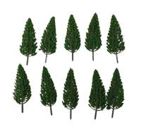 Flower Trees Model 20pcs Sand Table Model Decor Trees, Artificial Miniature Tree Scenery, Willow Train Railway Layout(11cm)