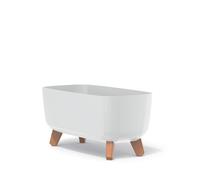 Flower Trough Planter Pot Box Indoor Outdoor Scandinavian Style Garden Patio HQ