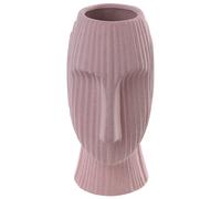 Flower Vase PALLINI Stoneware 24 cm Peach Pink