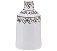 Flower Vase AMISOS Stoneware 25 cm White