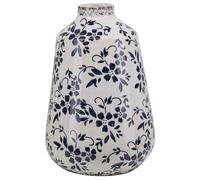 Flower Vase MARONEIA Stoneware 25 cm White