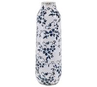 Beliani Flower Vase Mulai Stoneware 30 Cm White