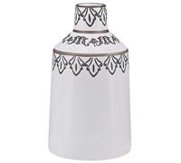 Flower Vase AMISOS 25 cm Stoneware White