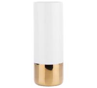 Beliani Flower Vase Gelida 36 Cm Stoneware White