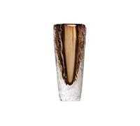 flower vase Modern Home Decor Amber Gradient 35cm Tall Heavy Glass Vase Decorative Vases