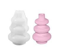 Flower Vase Mold Silicone Concrete Round Shape Planter Epoxy Resin Silicone Pen Holder Flowerpot Molds