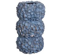 Flower Vase MUZAKI 52 cm Ceramic Blue