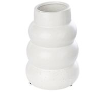 Flower Vase PIREAS Stoneware 22 cm White