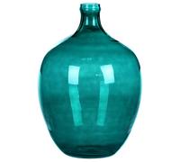 Flower Vase ROTI Glass 39 cm Turquoise