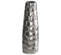 Flower Vase SUKHOTHAI Metal 47 cm Silver