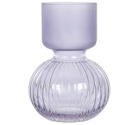 Flower Vase THETIDIO Glass 26 cm Violet
