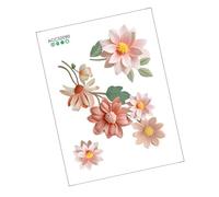 Flower Wall Sticker Light Switch for Home Decoration