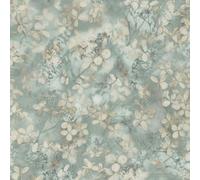 Non-woven wallpaper flowers elderflower green cream blue 10415-07 (2,94£/1qm)