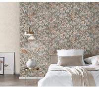 Erismann Abode Play of Light Blossom Sage Green Wallpaper 10415-10