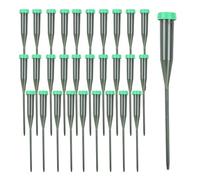 Flower Water Tubes | Green Florist Tubes - Gardening Supplies for Crafts Tips Bud Holder Lily Roots Sleeves Rack Test Stamens Milkweed Home Living Room