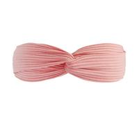 Flower Wedding Races Party Fascinator Women Tight Headband Solid Color Knit Cotton Headband Yoga Hair Accessories (One Size)