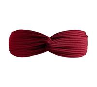 Flower Wedding Races Party Fascinator Women Tight Headband Solid Color Knit Cotton Headband Yoga Hair Accessories (One Size)