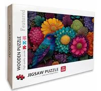 Flower Wooden Jigsaw Puzzles 99x70cm, Bird Jigsaw Puzzles 2000 Piece for Adults with Box, Educational Challenging Game, Gifts for Teens, Back Lettering Easy to Distinguish, Home Decoration, 6-9469