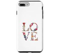 Flower Words: Spelling Love with Flowers Case for iPhone 7 Plus/8 Plus