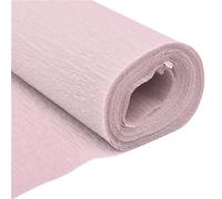 Flower Wrapping Paper, Colored Crinkled Crepe Paper Rolls 250x50cm Pack of 5 Multicolor Craft Flowers Gift Wrap(Pink Purple)