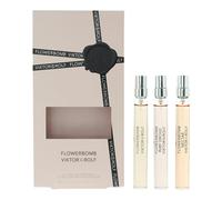 Viktor & Rolf FlowerBomb Gift Set 10ml FlowerBomb EDP + 10ml FlowerBomb Ruby Orchid EDP + 10ml FlowerBomb Nectar EDP
