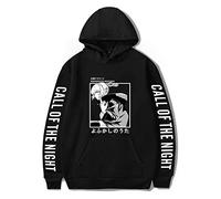 flowereyes Call of The Night Hoodie Anime Nanakusa Nazuna Cosplay Harajuku Pullover Yamori Kou Sweatshirt Long Sleeve for Unisex