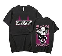 flowereyes Chainsaw Man T-Shirts Power Pullover Summer New T-Shirts Harajuku Casual T-Shirts Chainsaw Man Blood Devil Power T-Shirts