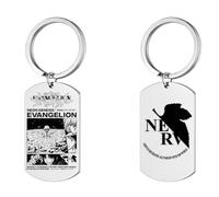 flowereyes EVA Evangelion Keychain Anime Character EVA 00 01 02 Rei Ayanami Pendant Asuka Langley Souryuu Key Rings Shinji Ikari Keychain EVA Angel Pendant