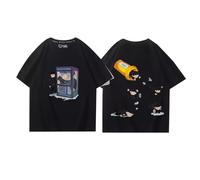 flowereyes Mob Psycho 100 Anime T-Shirt Casual Short Sleeve Mob Psycho 100 Kageyama Shigeo Fashion Sweatshirt Unisex