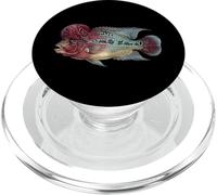 Flowerhorn Cichlid Tropical Fish Aquarist PopSockets PopGrip for MagSafe