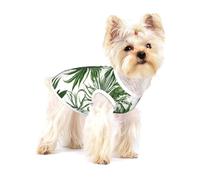 Flowering Herbs and Herbaceous Plants Print Lightweight Tank Top for Dogs Dog Shirts for Small Dogs Stretchy T Shirts Sleeveless Vest