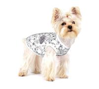 Flowering Herbs and Herbaceous Plants Print Lightweight Tank Top for Dogs Dog Shirts for Small Dogs Stretchy T Shirts Sleeveless Vest