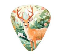 Flowering Merganser Stylish and durable guitar picks, three types of thin, medium and heavy guitar picks (12 pieces), suitable for guitar, bass, electric guitar, ukulele,